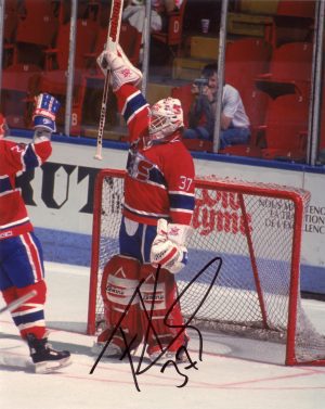 Trevor Kidd Autographed 8X10