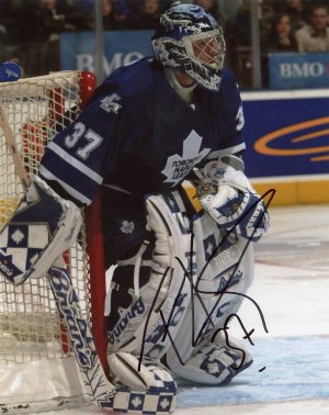 Trevor Kidd Autographed 8X10 Toronto Maple Leafs