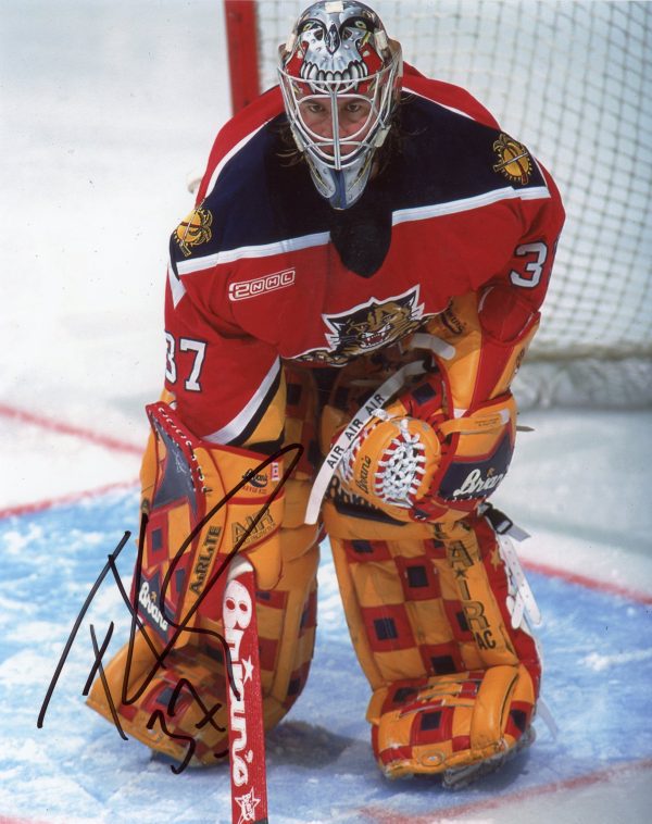 Trevor Kidd Autographed 8X10 Florida Panthers