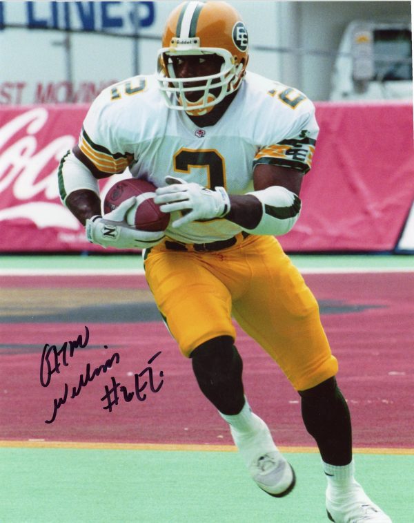 Gizmo Williams Autographed 8X10 Edmonton Eskimos