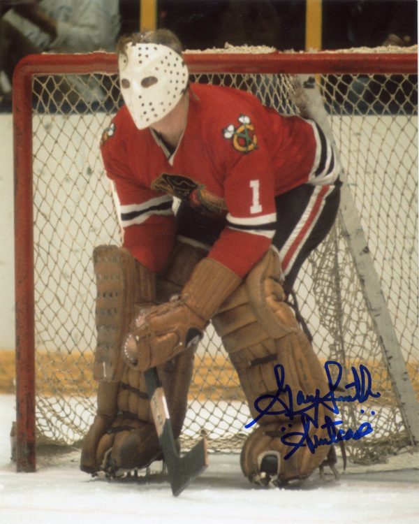 Gary Smith Autographed 8X10 Chicago Blackhawks