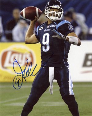 Damon Allen Autographed 8X10 Toronto Argonauts