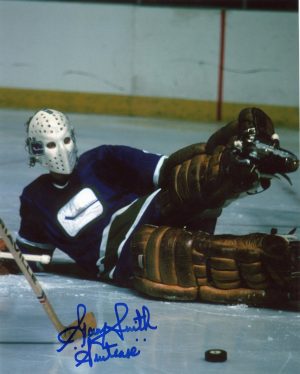 Gary Smith Autographed 8X10 Vancouver Canucks