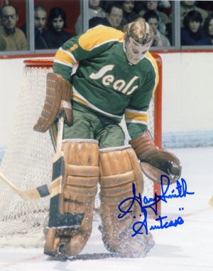 Gary Smith Autographed 8X10 California Golden Seals