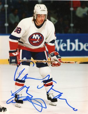Ziggy Palffy Autographed 8X10 New York Islanders