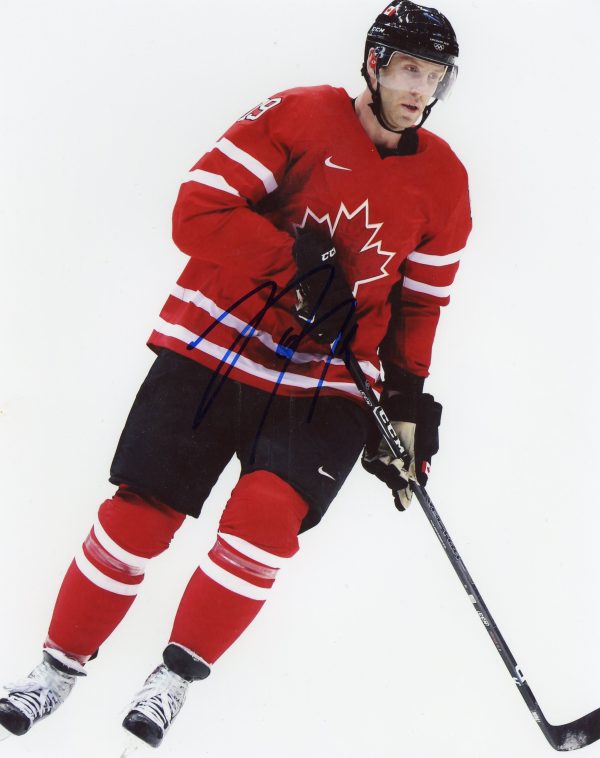Joe Thornton Autographed 8X10 Team Canada Hockey
