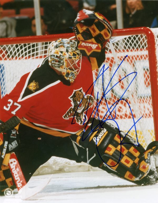 Trevor Kidd Autographed 8X10 Florida Panthers