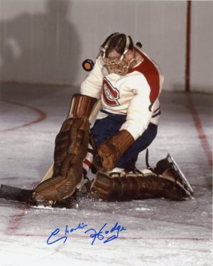 Charlie Hodge Autographed 8X10 Montreal Canadiens