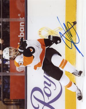 Shayne Gostisbehere Autographed 8X10 Philadelpia Flyers