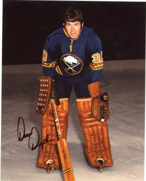 Dave Dryden Autographed 8X10 Buffalo Sabers
