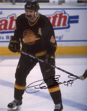 David Babych Autographed 8x10 Vancouver Canucks