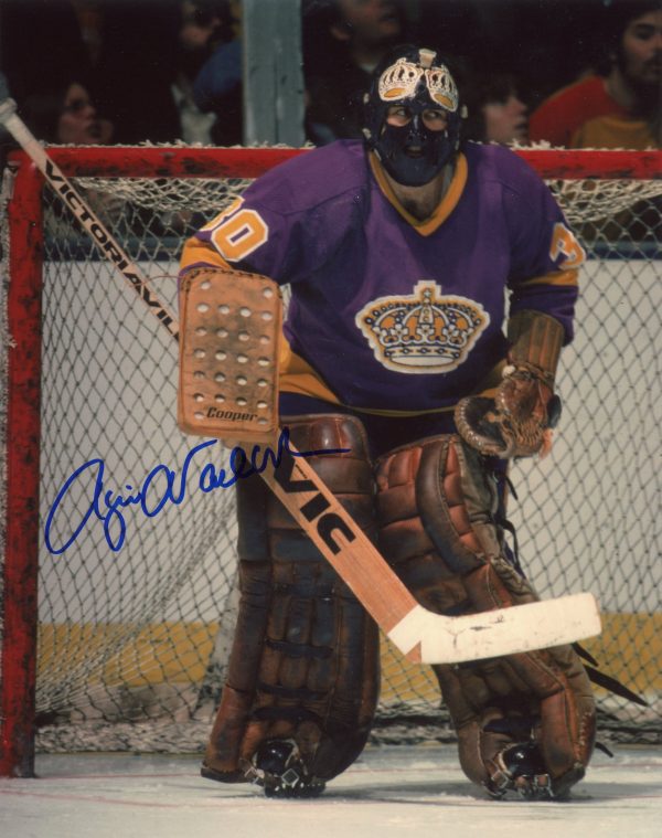 Rogie Vachon Autographed 8X10 Los Angles Kings