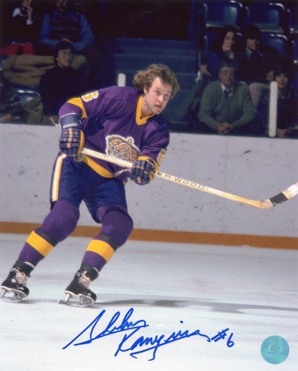 Sheldon Kannegiesser Autographed 8X10 Los Angles Kings