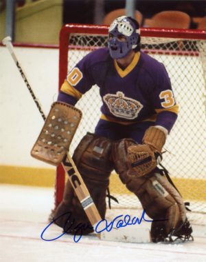 Rogie Vachon Autographed 8X10 Los Angles Kings
