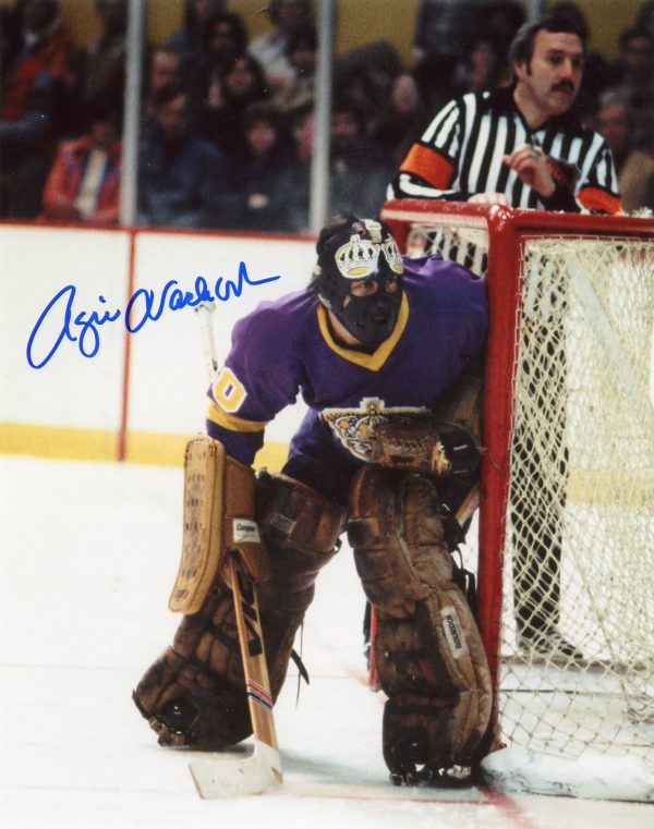 Rogie Vachon Autographed 8X10 Los Angles Kings