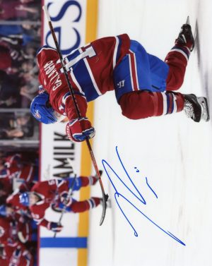 Brendan Gallagher Autographed 8x10 Montreal Canadians