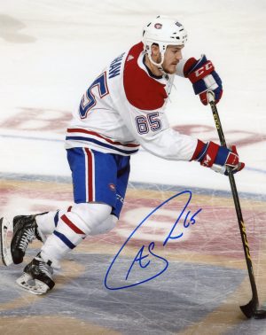Andrew Shaw Autograped 8X10 Montreal Canadians