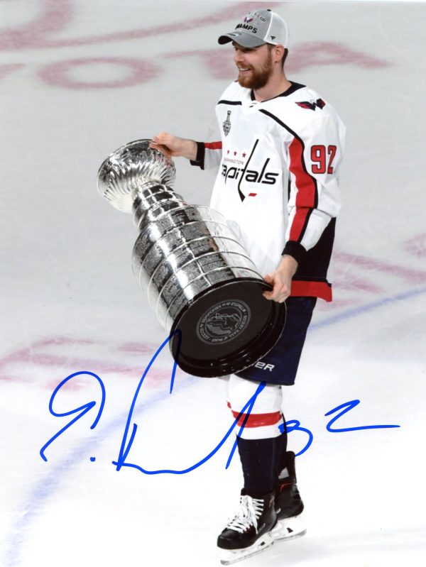 Evgeny Kuznetsov Autpgraphed 8X10 Washington Captials