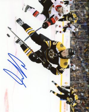 Charlie Mcavoy Autographed 8X10 Boston Bruins