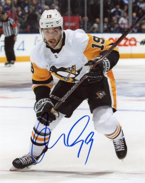 Derick Brassard Autographed 8X10 Pittsburgh Penguins