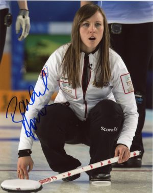 Rachel Homan Autographed 8X10 Curling