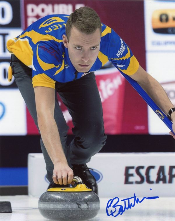 Brendan Bottcher Autographed 8X10 Curling