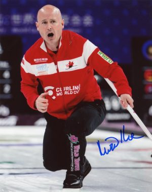Kevin Koe Autographed 8X10 Curling