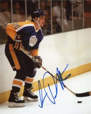Luc Robitaille Autographed 8X10 Los Angles Kings