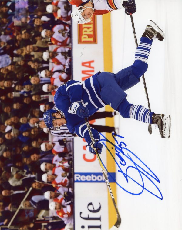 Kasperi Kapanen Autographed 8X10 Tornoto Maple Leafs