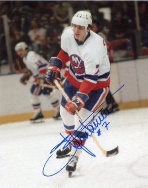 Stefan Perrson Autographed 8X10 New York Islanders