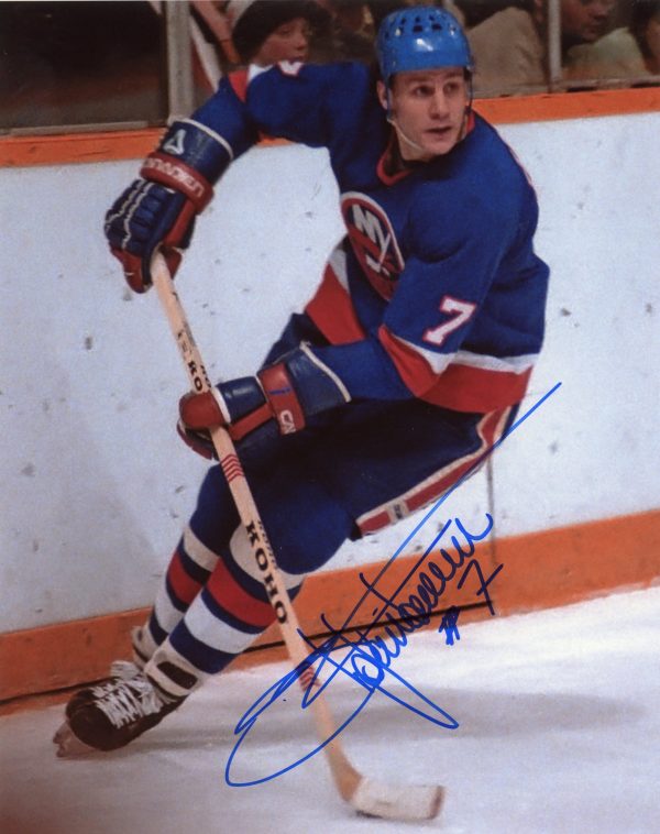 Stefan Perrson Autographed 8X10 New York Islanders