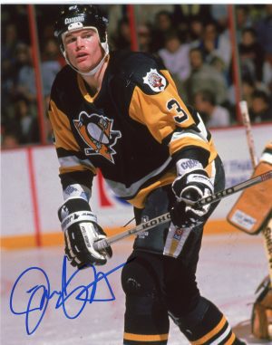 Jim Kyte Autographed 8X10 Pittsburgh Penguins
