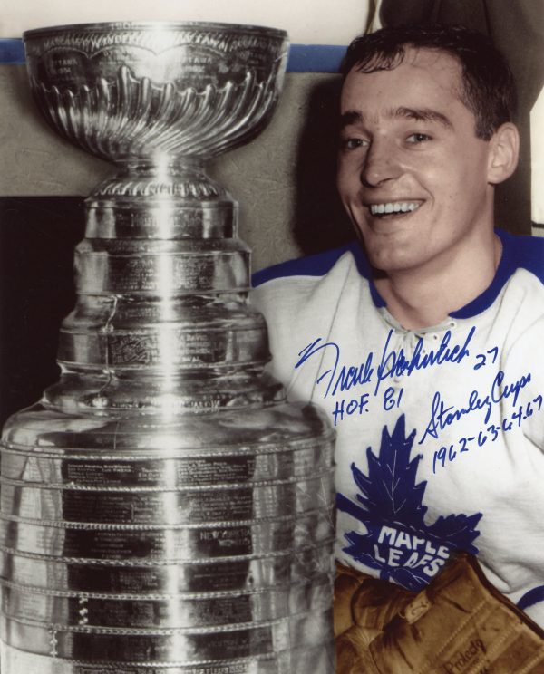 Frank Mahovlich Maple Leafs Autographed 8x10 Photo w/COA