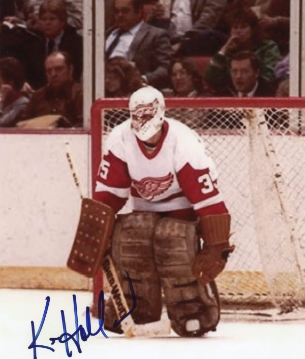 Ken Holland Red Wings Autographed 8x10 Photo w/COA