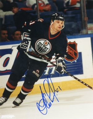 Andrei Kovalenko Autographed 8X10 Edmonton Oilers