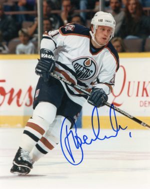 Igor Kravchuk Autographed 8X10 Edmonton Oilers