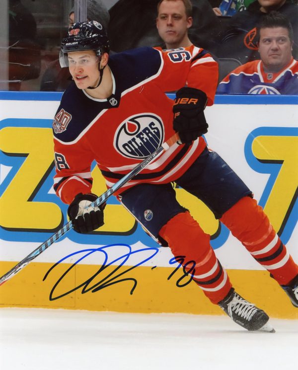 Jesse Puljujarvi Oilers Autographed 8x10 Photo W/ COA 2