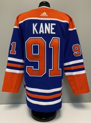 Evander Kane Edmonton Oilers Autographed Adidas Jersey w/COA