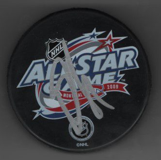 Scott Niedermayer All Star Game Autographed Hockey Puck w/COA