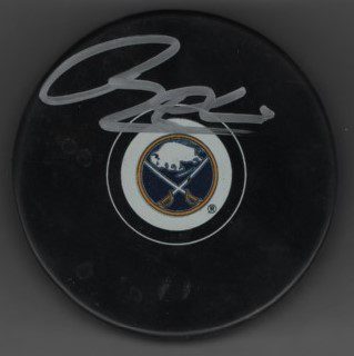Ramus Dahlin Sabres Autographed Hockey Puck w/COA