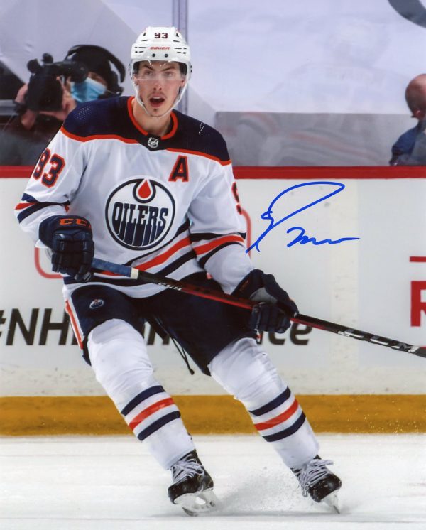 Ryan Nugent Hopkins Oilers Autographed 8x10 Photo W/ COA