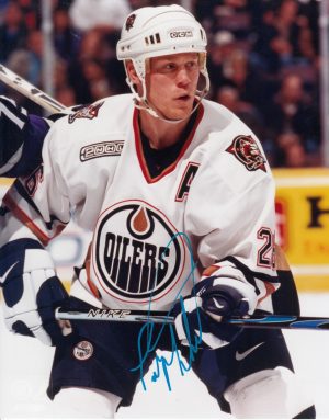 Todd Marchant Edmonton Oilers Autographed Signed 8x10 Photograph w/COA